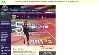 Welcome to VetSuccess.gov (U.S. Department of Veterans Affairs)
