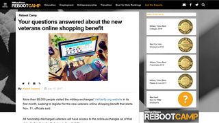 Your questions answered about the new veterans online shopping ...