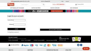 Login to your account - Voucher Express