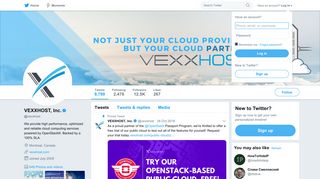 VEXXHOST, Inc. (@vexxhost) | Twitter