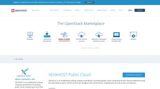 VEXXHOST Public Cloud - OpenStack