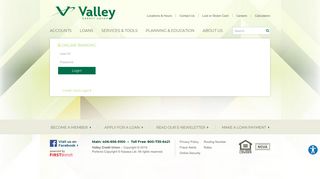 Online Banking - Valley Federal Credit Union