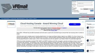 VFEmail ™ - Quality Email Hosting (IMAP, Webmail, POP, SMTP) For ...