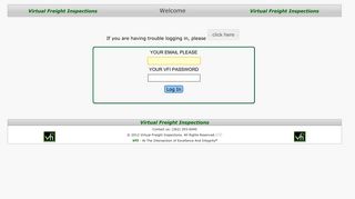 VFI Customer Login - Virtual Freight Inspections