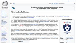 Victorian Football League - Wikipedia