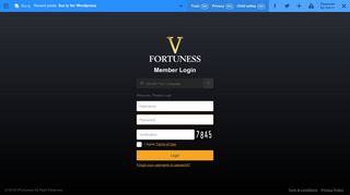Login To your Account :: VFortuness - Sur.ly