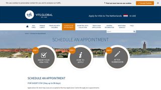 Netherlands Visa Information in UAE - Schedule An ... - VFS Global