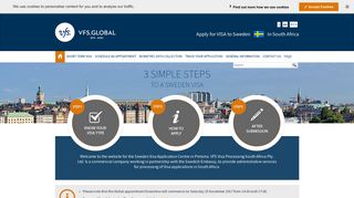 Sweden Visa Information - South Africa - Home Page