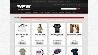 VFW Store - Apparel