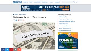 Veterans Group Life Insurance | Military.com
