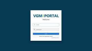 VGM-PORTAL - Log In