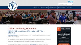 Online Education via VGM Education - VGM & Associates