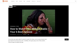 How to Watch VH1 Without Cable - Your 6 Best Options - Flixed