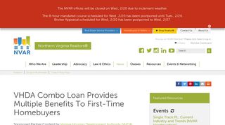VHDA Combo Loan Provides Multiple Benefits To First-Time ...