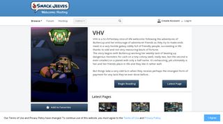 Webcomic Profile: VHV, an online comic - Smack Jeeves