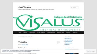 ViNet Pro | Just Visalus - WordPress.com