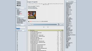 League of Legends MP3 - Download League of Legends Soundtracks ...