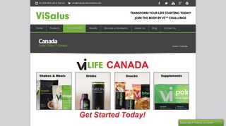ViSalus™ Canada | Body by Vi™ Canada | Order ... - ViSalus Shakes