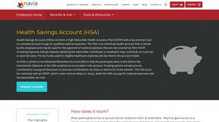 Navia Benefits - Health Savings Account (HSA) - Navia Benefit Solutions
