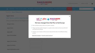 Register New Travel Agency? - Rail Europe – formerly Rail Plus