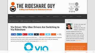 Via Driver: Why Uber Drivers Are Switching to Via Rideshare