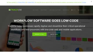 Workflow Software: TrackVia Work Management & Automation