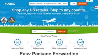 Viabox | Leader in Package Forwarding | Free USA Address