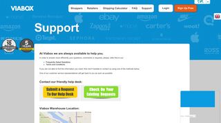 Support - Viabox