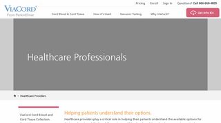 Healthcare Providers | ViaCord