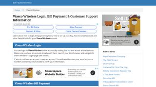 Viaero Wireless Login, Bill Payment & Customer Support Information