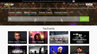 viagogo the Ticket Marketplace: Tickets - Concert, Sport & Theatre ...