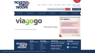 Viagogo | Tickets for Troops