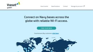 goWiFi Navy | Wi-Fi Connections on Navy Bases Across The Globe