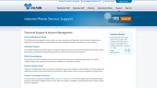 Broadband Phone Support - ViaTalk