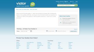 Private Guides & Private Guided Tours Search | Viator