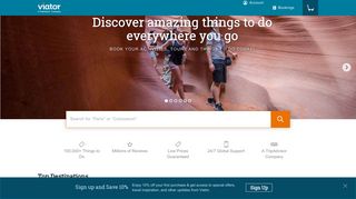 Viator.com: Tours, sightseeing tours, activities & things to do