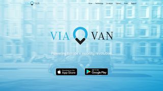 ViaVan Powering Europe's mobility revolution | ViaVan