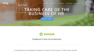 Manage — HR, Payroll & Engagement Software Suite | Vibe HCM