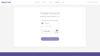 Create Account - Viber Out | International Calling App