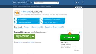 Download Viberplus by Viber Plus - Informer Technologies, Inc.