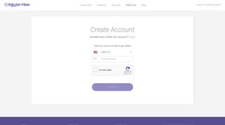 Create Account - Viber Out | International Calling App