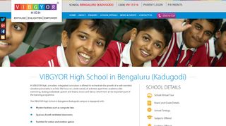 ICSE, CBSE School in Kadugodi, Bangalore - VIBGYOR High