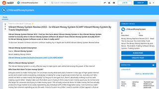 Vibrant Money System Review 2015 - Is Vibrant Money System SCAM ...