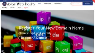 Vibrant Web Hosting – Domains, Hosting, Business Email, Web Security