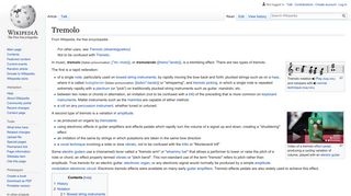 Tremolo - Wikipedia