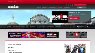 Register for IRONMAN Vichy 2019 - Ironman Triathlon
