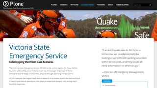 Victoria State Emergency Service — Plone - The Ultimate Open ...