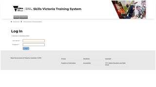 Skills Victoria Training System (SVTS)