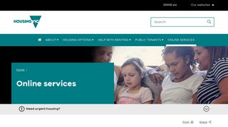 Online services | Housing.vic.gov.au