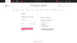 Your Account - Victoria's Secret